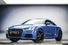 USED 2018 18 AUDI TTS 2.0 TFSI Black Edition Coupe 3dr Petrol S Tronic quattro Euro 6 (s/s) (310 ps) ARA BLUE | SUPER SPORTS SEATS|