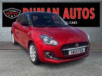 USED 2021 21 SUZUKI SWIFT 1.2 Dualjet MHEV SZ-T Hatchback 5dr Petrol Hybrid CVT Euro 6 (s/s) (83 ps) 