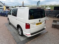 USED 2016 66 VOLKSWAGEN TRANSPORTER 2.0 TDI T30 BlueMotion Tech Trendline Kombi Double Cab 5dr Diesel Manual FWD SWB Euro 5 (s/s) (102 ps) 
