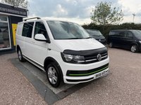 USED 2016 66 VOLKSWAGEN TRANSPORTER 2.0 TDI T30 BlueMotion Tech Trendline Kombi Double Cab 5dr Diesel Manual FWD SWB Euro 5 (s/s) (102 ps) 