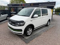 USED 2016 66 VOLKSWAGEN TRANSPORTER 2.0 TDI T30 BlueMotion Tech Trendline Kombi Double Cab 5dr Diesel Manual FWD SWB Euro 5 (s/s) (102 ps) 