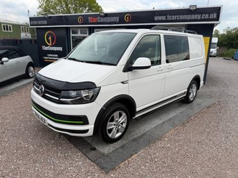 2016 VOLKSWAGEN TRANSPORTER 2.0 TDI T30 BlueMotion Tech Trendline Kombi Double Cab 5dr Diesel Manual FWD SWB Euro 5 (s/s) (102 ps) &pound;19995.00