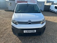 USED 2021 21 CITROEN BERLINGO 1.5 BlueHDi 950 Enterprise XL Panel Van 6dr Diesel Manual LWB Euro 6 (s/s) (100 ps) 81000 MILES FSH* AIR/CON 3 SEATS SAT/NAV