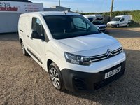 USED 2021 21 CITROEN BERLINGO 1.5 BlueHDi 950 Enterprise XL Panel Van 6dr Diesel Manual LWB Euro 6 (s/s) (100 ps) 81000 MILES FSH* AIR/CON 3 SEATS SAT/NAV