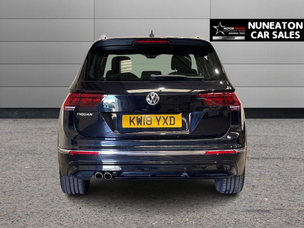 USED 2018 18 VOLKSWAGEN TIGUAN 2.0 TDI R-Line SUV 5dr Diesel Manual Euro 6 (s/s) (150 ps) Great Service History