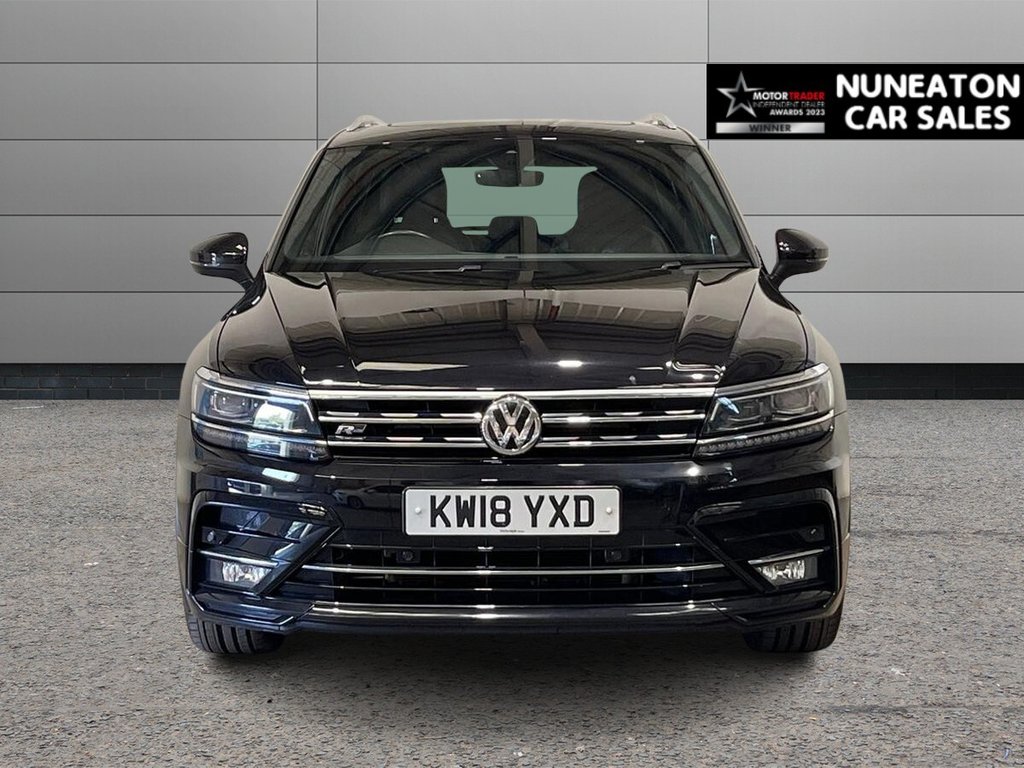 USED 2018 18 VOLKSWAGEN TIGUAN 2.0 TDI R-Line SUV 5dr Diesel Manual Euro 6 (s/s) (150 ps) Great Service History