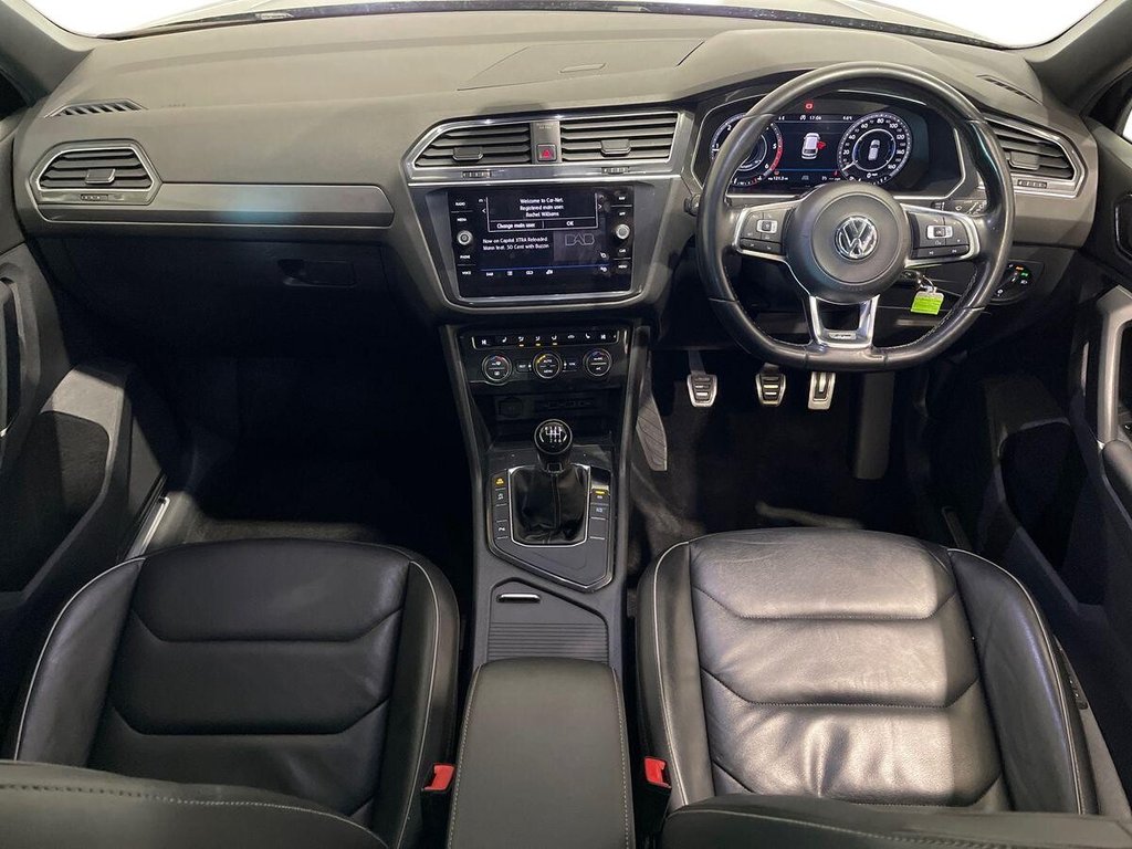 USED 2018 18 VOLKSWAGEN TIGUAN 2.0 TDI R-Line SUV 5dr Diesel Manual Euro 6 (s/s) (150 ps) Great Service History