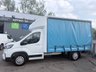 USED 2023 72 MAXUS EDELIVER 9 White 65kWh electric curtain side, 22,900 miles, Automatic, 10in Touchscreen, Air Conditioning, Cruise Control, ULEZ compliant. Plus VAT @ 20%! This 2023 MAXUS eDeliver 9 is a superb example, having had only one owner since new. This electric van, in its 65kWh Auto FWD L3 2dr derivative, offers a battery with a total capacity of 65 kWh, providing a maximum range of 146 miles when new. Charging is convenient, with a full charge at home using a 7kW charger taking approximately 11 hours and 34 minutes, while rapid public charging can take you from empty to 80% in just 48 minutes. This vehicle comes with a 3 month warranty for your peace of