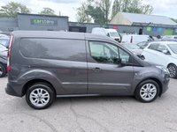 USED 2023 23 FORD TRANSIT CONNECT Grey 1.5 240 EcoBlue Limited panel van, 57,200 miles, ULEZ compliant, 6-speed manual, A/C, alloys, cruise, heated seat, rear sensors. Plus VAT @ 20%! This 2023 Ford Transit Connect, a 240 Limited derivative, boasts a single owner from new, offering excellent provenance. It features a 1.5 litre EcoBlue diesel engine, meeting Euro 6 emission standards, and comes with a 3 month warranty for your peace of mind. Inside, you'll find convenient power front windows with one touch up and down functionality, a header courtesy light with two map lights for improved visibility, and a single driver sunvisor complete with a mirror and ticket pocket. The ex