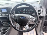 USED 2023 23 FORD TRANSIT CONNECT Grey 1.5 240 EcoBlue Limited panel van, 57,200 miles, ULEZ compliant, 6-speed manual, A/C, alloys, cruise, heated seat, rear sensors. Plus VAT @ 20%! This 2023 Ford Transit Connect, a 240 Limited derivative, boasts a single owner from new, offering excellent provenance. It features a 1.5 litre EcoBlue diesel engine, meeting Euro 6 emission standards, and comes with a 3 month warranty for your peace of mind. Inside, you'll find convenient power front windows with one touch up and down functionality, a header courtesy light with two map lights for improved visibility, and a single driver sunvisor complete with a mirror and ticket pocket. The ex