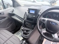 USED 2023 23 FORD TRANSIT CONNECT Grey 1.5 240 EcoBlue Limited panel van, 57,200 miles, ULEZ compliant, 6-speed manual, A/C, alloys, cruise, heated seat, rear sensors. Plus VAT @ 20%! This 2023 Ford Transit Connect, a 240 Limited derivative, boasts a single owner from new, offering excellent provenance. It features a 1.5 litre EcoBlue diesel engine, meeting Euro 6 emission standards, and comes with a 3 month warranty for your peace of mind. Inside, you'll find convenient power front windows with one touch up and down functionality, a header courtesy light with two map lights for improved visibility, and a single driver sunvisor complete with a mirror and ticket pocket. The ex