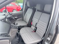 USED 2023 23 FORD TRANSIT CONNECT Grey 1.5 240 EcoBlue Limited panel van, 57,200 miles, ULEZ compliant, 6-speed manual, A/C, alloys, cruise, heated seat, rear sensors. Plus VAT @ 20%! This 2023 Ford Transit Connect, a 240 Limited derivative, boasts a single owner from new, offering excellent provenance. It features a 1.5 litre EcoBlue diesel engine, meeting Euro 6 emission standards, and comes with a 3 month warranty for your peace of mind. Inside, you'll find convenient power front windows with one touch up and down functionality, a header courtesy light with two map lights for improved visibility, and a single driver sunvisor complete with a mirror and ticket pocket. The ex