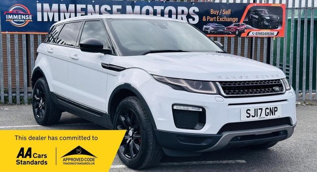 View our LAND ROVER RANGE ROVER EVOQUE