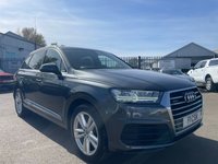 USED 2018 18 AUDI Q7 3.0 TDI V6 S line SUV 5dr Diesel Tiptronic quattro Euro 6 (s/s) (272 ps) 
