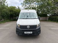 USED 2023 23 VOLKSWAGEN CRAFTER 2.0 TDI CR35 Startline Panel Van 5dr Diesel Manual FWD LWB High Roof Euro 6 (s/s) (102 ps) A/C-sensors-2 keys-Bluetooth