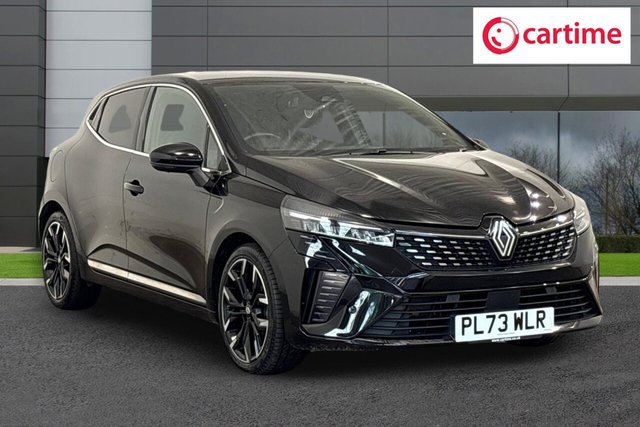 View our Renault Clio 1.6 E-TECH techno Hatchback 5dr Petrol Hybrid Auto Euro 6 (s/s) (145 ps) Rear View Camera, Front / Rear Parking Sensors, Android Auto / Apple CarPlay, Touchscreen With Navigation, 17In Alloys