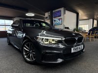 USED 2019 19 BMW 5 SERIES 2.0 520d M Sport Saloon 4dr Diesel Auto xDrive Euro 6 (s/s) (190 ps) ++ 4WD + HEATED SEATS ++
