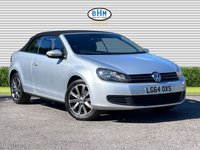 USED 2014 64 VOLKSWAGEN GOLF 1.6 TDI BlueMotion Tech SE Cabriolet 2dr Diesel Manual Euro 5 (s/s) (105 ps) 12 Month MOT & Service Inc