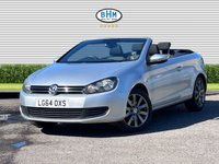 USED 2014 64 VOLKSWAGEN GOLF 1.6 TDI BlueMotion Tech SE Cabriolet 2dr Diesel Manual Euro 5 (s/s) (105 ps) 12 Month MOT & Service Inc