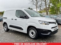 USED 2022 22 TOYOTA PROACE CITY 1.5 BlueHDi Active Short Panel Van 5dr Diesel Manual * + VAT * 