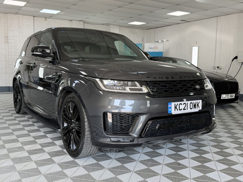 USED 2021 21 LAND ROVER RANGE ROVER SPORT 3.0 D300 MHEV HSE Dynamic Black SUV 5dr Diesel Auto 4WD Euro 6 (s/s) (300 ps) 