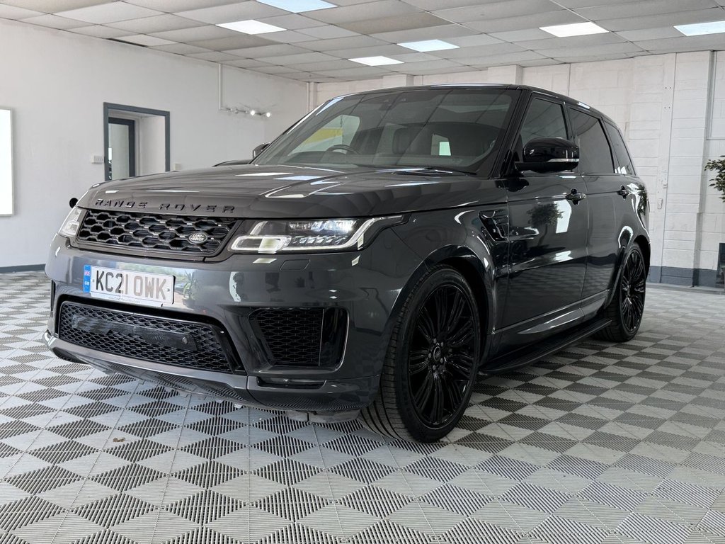USED 2021 21 LAND ROVER RANGE ROVER SPORT 3.0 D300 MHEV HSE Dynamic Black SUV 5dr Diesel Auto 4WD Euro 6 (s/s) (300 ps) 
