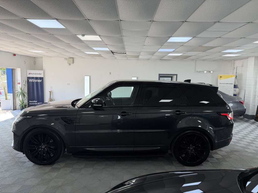 USED 2021 21 LAND ROVER RANGE ROVER SPORT 3.0 D300 MHEV HSE Dynamic Black SUV 5dr Diesel Auto 4WD Euro 6 (s/s) (300 ps) 