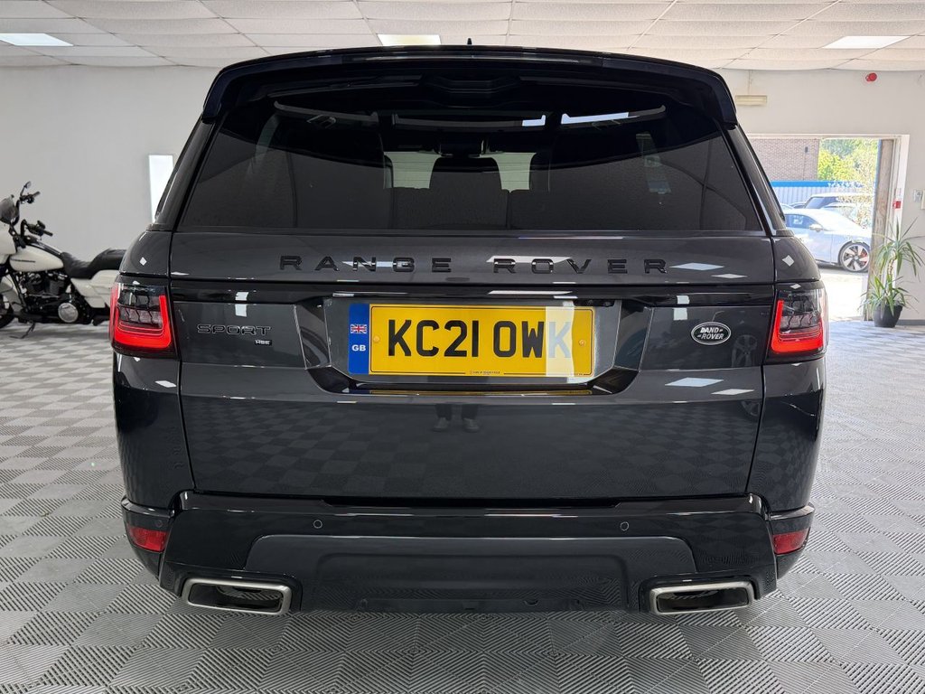 USED 2021 21 LAND ROVER RANGE ROVER SPORT 3.0 D300 MHEV HSE Dynamic Black SUV 5dr Diesel Auto 4WD Euro 6 (s/s) (300 ps) 