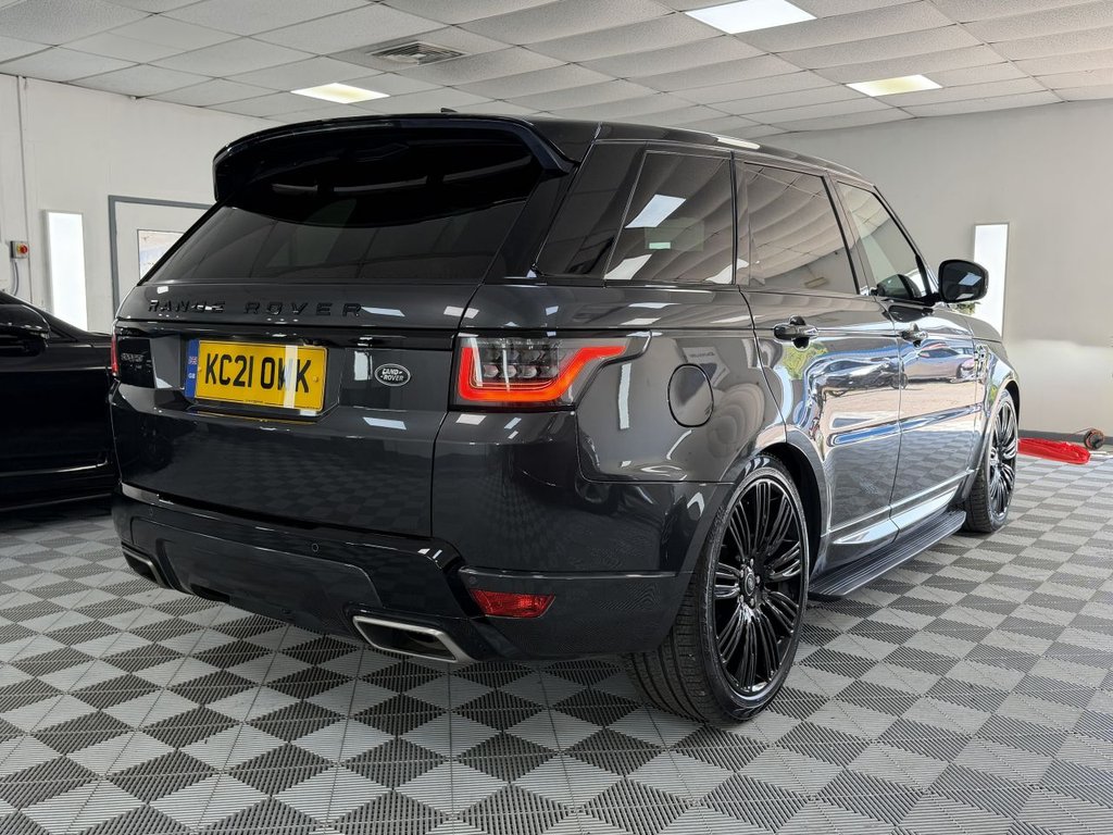 USED 2021 21 LAND ROVER RANGE ROVER SPORT 3.0 D300 MHEV HSE Dynamic Black SUV 5dr Diesel Auto 4WD Euro 6 (s/s) (300 ps) 