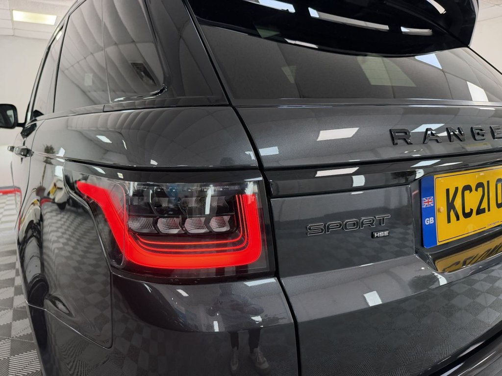 USED 2021 21 LAND ROVER RANGE ROVER SPORT 3.0 D300 MHEV HSE Dynamic Black SUV 5dr Diesel Auto 4WD Euro 6 (s/s) (300 ps) 
