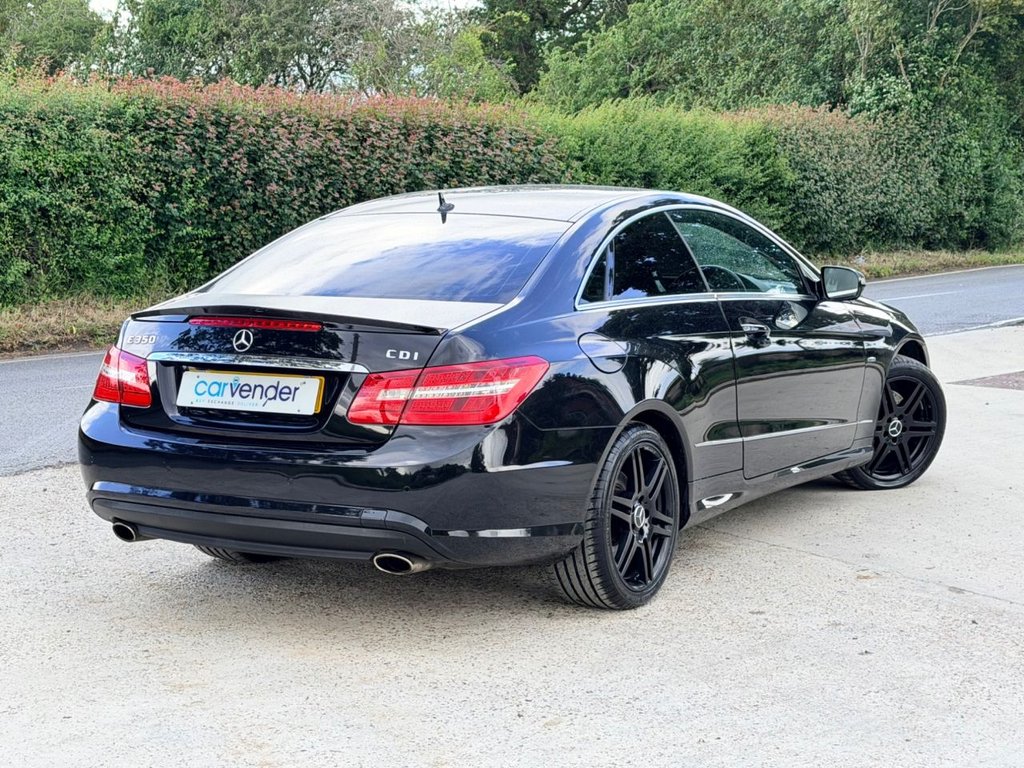 USED 2009 59 MERCEDES-BENZ E-CLASS 3.0 E350 CDI V6 BlueEfficiency Sport Coupe 2dr Diesel G-Tronic Euro 5 (231 ps) 
