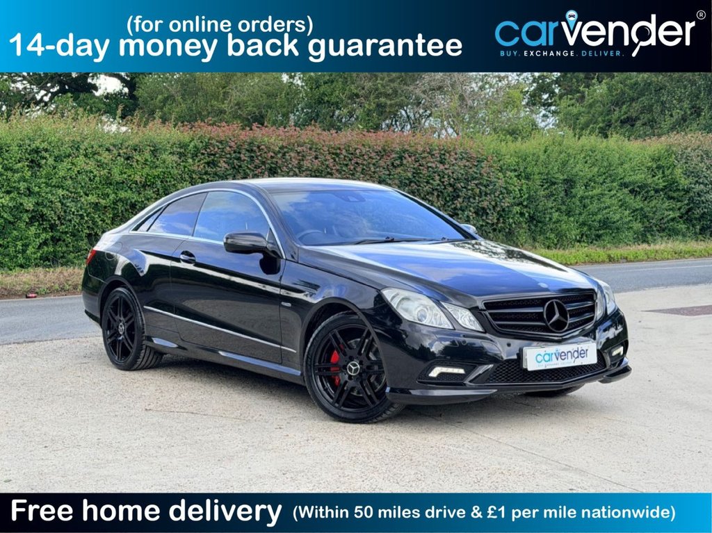 USED 2009 59 MERCEDES-BENZ E-CLASS 3.0 E350 CDI V6 BlueEfficiency Sport Coupe 2dr Diesel G-Tronic Euro 5 (231 ps) 