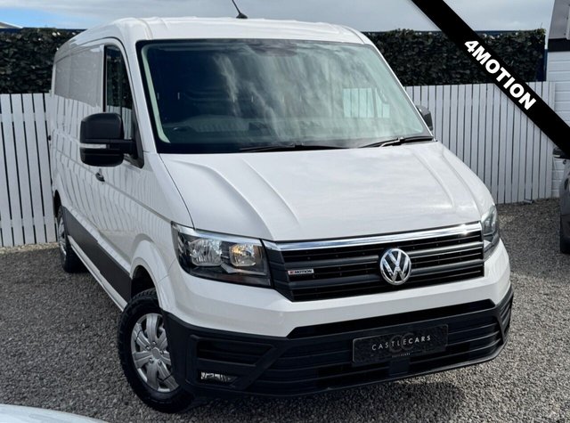 View our Volkswagen Crafter 2.0 TDI CR35 Trendline Panel Van 5dr Diesel Manual 4Motion MWB High Roof Euro 6 (s/s) (140 ps)