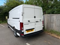 USED 2021 21 VOLKSWAGEN CRAFTER 2.0 TDI CR35 Trendline Panel Van 5dr Diesel Automatic FWD MWB Euro 6 (s/s) (140 ps) A/C-sensors-dab-racking-2 keys