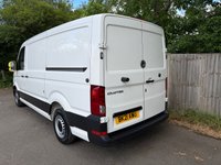 USED 2021 21 VOLKSWAGEN CRAFTER 2.0 TDI CR35 Trendline Panel Van 5dr Diesel Automatic FWD MWB Euro 6 (s/s) (140 ps) A/C-sensors-dab-racking-2 keys