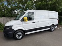 USED 2021 21 VOLKSWAGEN CRAFTER 2.0 TDI CR35 Trendline Panel Van 5dr Diesel Automatic FWD MWB Euro 6 (s/s) (140 ps) A/C-sensors-dab-racking-2 keys