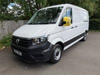 USED 2021 21 VOLKSWAGEN CRAFTER 2.0 TDI CR35 Trendline Panel Van 5dr Diesel Automatic FWD MWB Euro 6 (s/s) (140 ps) A/C-sensors-dab-racking-2 keys