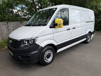 USED 2021 21 VOLKSWAGEN CRAFTER 2.0 TDI CR35 Trendline Panel Van 5dr Diesel Automatic FWD MWB Euro 6 (s/s) (140 ps) A/C-sensors-dab-racking-2 keys