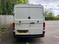 USED 2021 21 VOLKSWAGEN CRAFTER 2.0 TDI CR35 Trendline Panel Van 5dr Diesel Automatic FWD MWB Euro 6 (s/s) (140 ps) A/C-sensors-dab-racking-2 keys