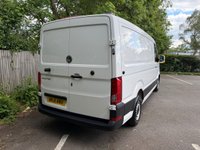USED 2021 21 VOLKSWAGEN CRAFTER 2.0 TDI CR35 Trendline Panel Van 5dr Diesel Automatic FWD MWB Euro 6 (s/s) (140 ps) A/C-sensors-dab-racking-2 keys