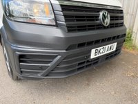 USED 2021 21 VOLKSWAGEN CRAFTER 2.0 TDI CR35 Trendline Panel Van 5dr Diesel Automatic FWD MWB Euro 6 (s/s) (140 ps) A/C-sensors-dab-racking-2 keys
