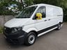 USED 2021 21 VOLKSWAGEN CRAFTER 2.0 TDI CR35 Trendline Panel Van 5dr Diesel Automatic FWD MWB Euro 6 (s/s) (140 ps) A/C-sensors-dab-racking-2 keys