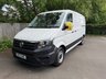 USED 2021 21 VOLKSWAGEN CRAFTER 2.0 TDI CR35 Trendline Panel Van 5dr Diesel Automatic FWD MWB Euro 6 (s/s) (140 ps) A/C-sensors-dab-racking-2 keys