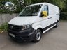 USED 2021 21 VOLKSWAGEN CRAFTER 2.0 TDI CR35 Trendline Panel Van 5dr Diesel Automatic FWD MWB Euro 6 (s/s) (140 ps) A/C-sensors-dab-racking-2 keys