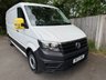 USED 2021 21 VOLKSWAGEN CRAFTER 2.0 TDI CR35 Trendline Panel Van 5dr Diesel Automatic FWD MWB Euro 6 (s/s) (140 ps) A/C-sensors-dab-racking-2 keys