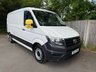 USED 2021 21 VOLKSWAGEN CRAFTER 2.0 TDI CR35 Trendline Panel Van 5dr Diesel Automatic FWD MWB Euro 6 (s/s) (140 ps) A/C-sensors-dab-racking-2 keys