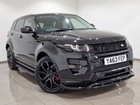 USED 2014 63 LAND ROVER RANGE ROVER EVOQUE 2.2 SD4 Dynamic Santorini Black SUV 5dr Diesel Auto 4WD Euro 5 (s/s) (190 ps) 