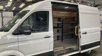 USED 2019 19 VOLKSWAGEN CRAFTER 2.0 TDI CR35 BlueMotion Tech Trendline Panel Van 5dr Diesel Manual FWD MWB High Roof Euro 6 (s/s) (102 ps) A/C-sensors-racking-captain seats
