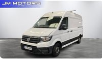 USED 2019 19 VOLKSWAGEN CRAFTER 2.0 TDI CR35 BlueMotion Tech Trendline Panel Van 5dr Diesel Manual FWD MWB High Roof Euro 6 (s/s) (102 ps) A/C-sensors-racking-captain seats
