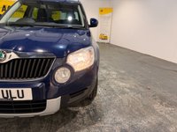 USED 2013 13 SKODA YETI 1.2 TSI SE SUV 5dr Petrol DSG Euro 5 (105 ps) DSG AUTO-LOW MILES-TOWBAR-REAR PARKING SENSORS-CLIMATE CONTROL-PRIVACY GLASS